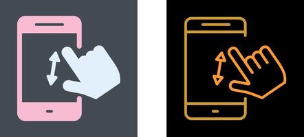 Swipe Icon Design vector