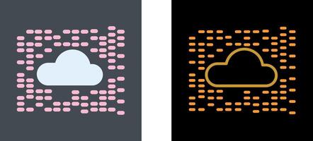 Cloud Icon Design vector