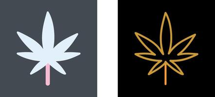 Weed Icon Design vector