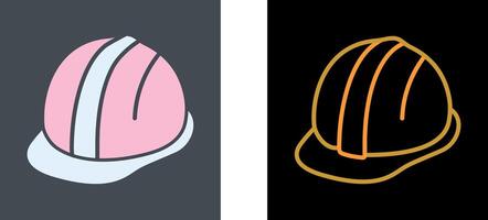 Hard Hat Icon Design vector