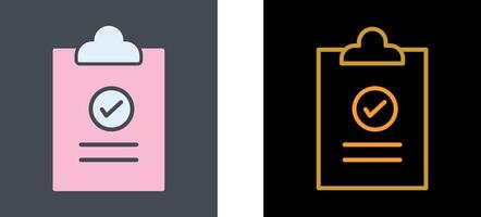Checkmark Icon Design vector