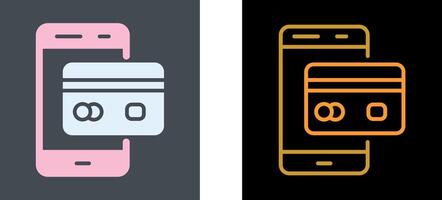 Cashless Payment Icon Design vector