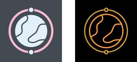 Earth Icon Design vector