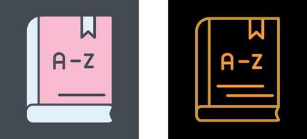 From A To Z Icon Design vector