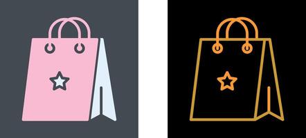 Bag Icon Design vector