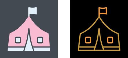 Tent Icon Design vector