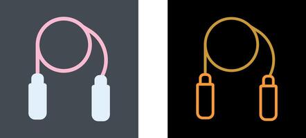 Jumping Rope Icon Design vector