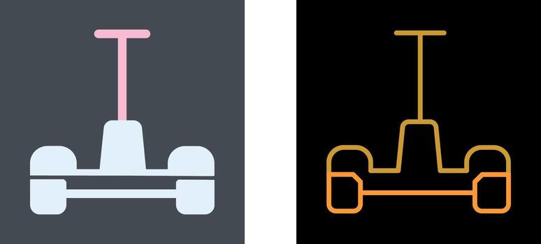 Hoverboard Icon Design vector