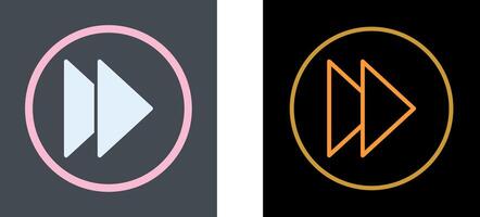 Next Icon Design vector