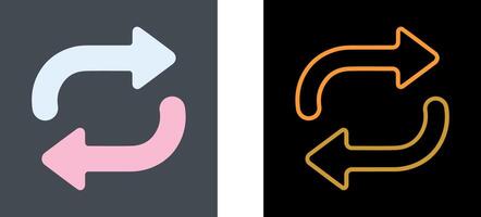 Repeat Icon Design vector