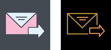 Send Message Icon Design vector