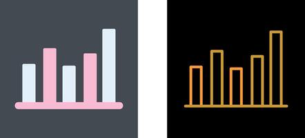 Chart Icon Design vector