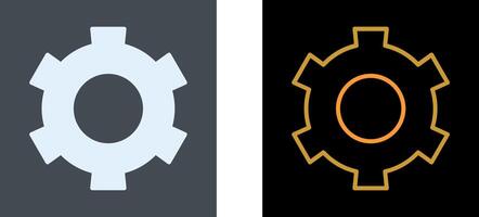 Setting Gear Icon Design vector
