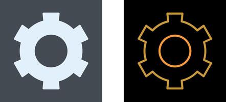 Setting Gear Icon Design vector