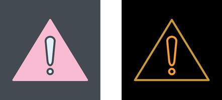 Caution Sign Icon Design vector