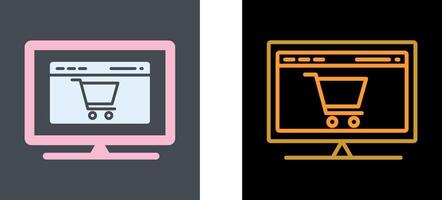 Ecommerce Settings Icon Design vector