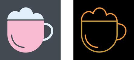 Cappuccino Icon Design vector