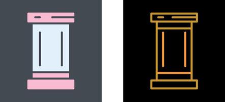 Pillar Icon Design vector