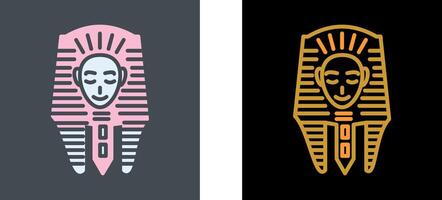 Egyptian Face Icon Design vector