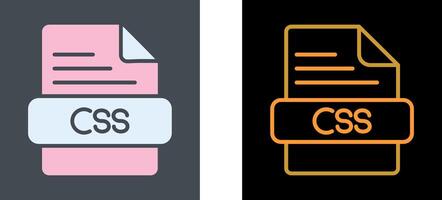 CSS Icon Design vector