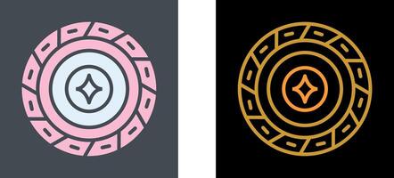 Diamond Chip Icon Design vector