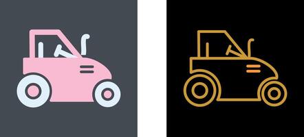 Tractor Icon Design vector