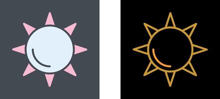 Sun Icon Design vector