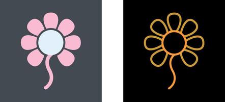 Small flowers Icon Design vector