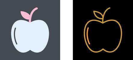 Apples Icon Design vector