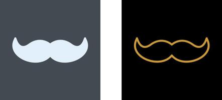 Moustache II Icon Design vector