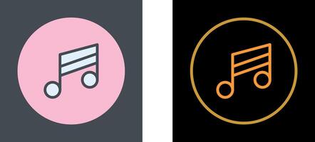 Music Player Icon Design vector