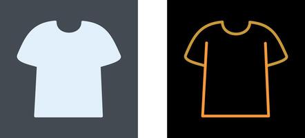 Plain T Shirt Icon Design vector