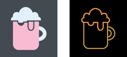 Pint of Beer Icon Design vector