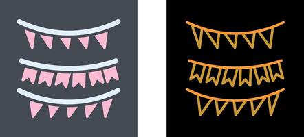 Garlands Icon Design vector