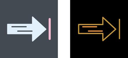 Left Arrow Icon Design vector