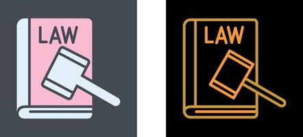 Law And Order Icon Design vector