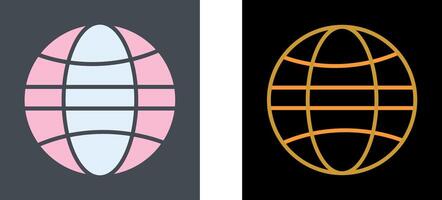 Globe Icon Design vector