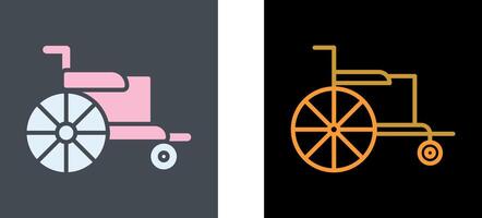 Wheelchair Icon Design vector