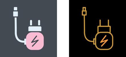 Charger Icon Design vector