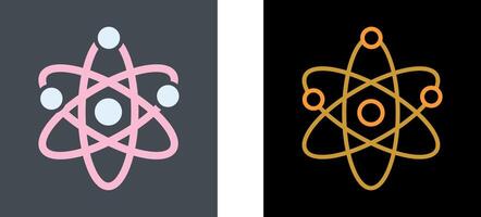 Atom Icon Design vector