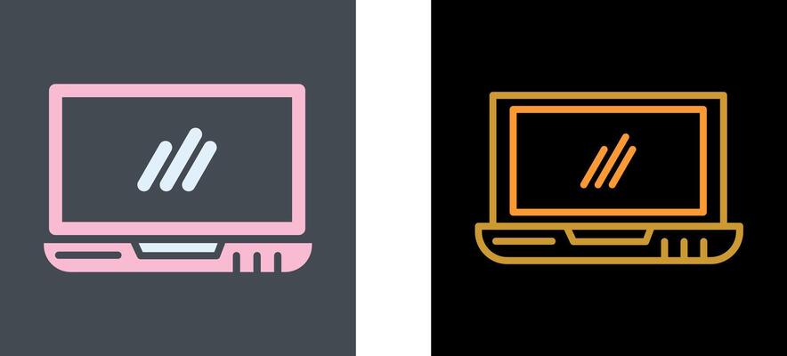 Laptop Icon Design