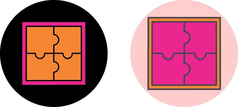 Solution Icon Design vector