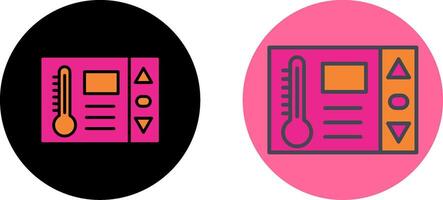 Thermostat Icon Design vector