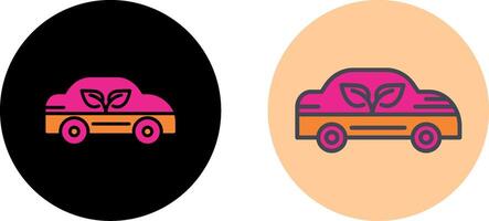 Ecology Car Icon Design vector