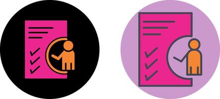 Checklist Icon Design vector