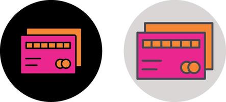 ATM Card Icon Design vector