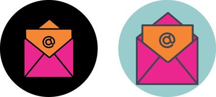 Emails Icon Design vector