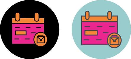 Event Management Icon Design vector