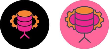 Database Management Icon Design vector