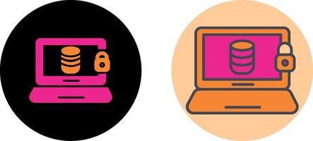 Data Security Icon Design vector